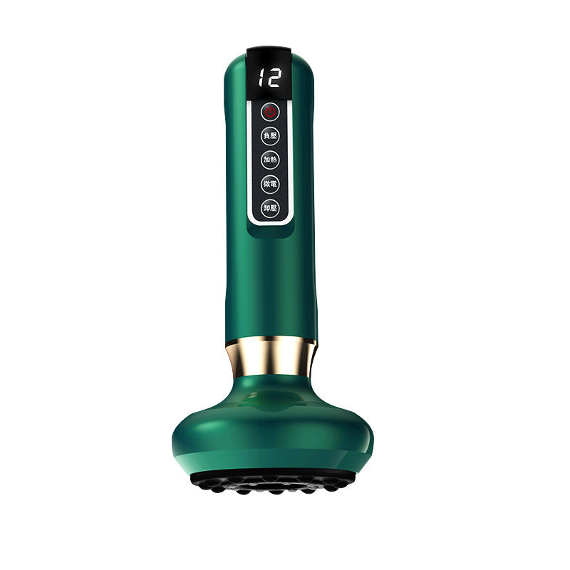 Electric Gua Sha Massager with Heating and Red Light Therapy
